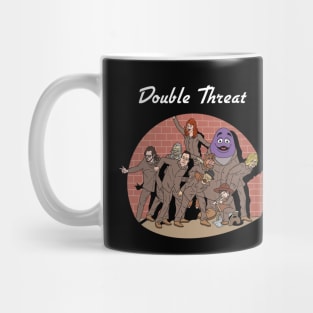 Double Threat On The Run Mug